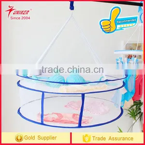 Collapsible Hanging Mesh Storage Basket Organizer Storage Cage Basket for Kids Stuffed Toy/Hang Dry Clothes thumbnail-1