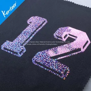 Hologram Heat Transfer Vinyl 13colours 50cm*25m for Decoration thumbnail-3