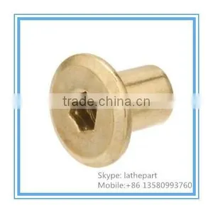 Made in China Precision Brass Round Nut thumbnail-2