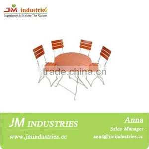 JMMBS1006Round Bistro Table Set 1table+4 Chairs thumbnail-1