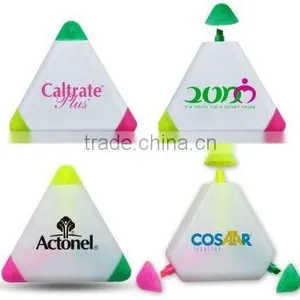 3 in 1 Triangle Shaped Highlighter Pen Maker/multi Colored Highlighter Pen/office & School Supplies thumbnail-1