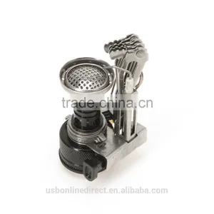 Mini Stove Portable Outdoor Picnic Gas Stove Foldable Camping Stove Steel Ultralight Backpacking Canister thumbnail-3