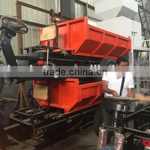 Open Body Type Cargo Motorized Driving Type Three Wheel Dumper Tricycle thumbnail-1
