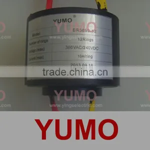 SR3899-12 Through Bore Slip Ring 12 Rings thumbnail-1
