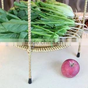 100% Handmade Kitchen 2 Tier Fruit &vegetabal Kitchen Storage Shelf thumbnail-4