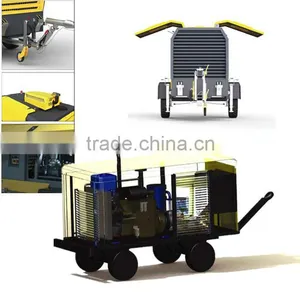 Movable Diesel Driven Screw Air Compressor 207cfm thumbnail-1