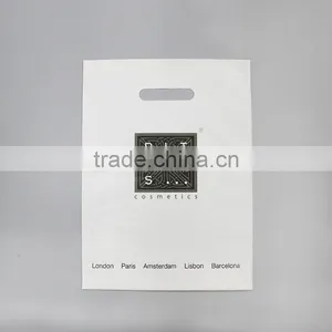 Clear Plastic Shopping Bags Logo Printing Die Cut Bag With Handle,die Cut Handle Plastic Bag thumbnail-4