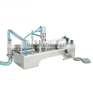Hot Sale Semi Automatic Single Head Liquid Filling Machine for Oil,perfume,mineral Water,juice,soy Milk G1WY thumbnail-2