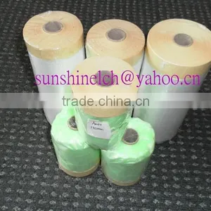 Disposable Automotive Masking Foil With Auto Tapes thumbnail-1