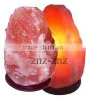 Hand Crafted Pink Crystal Himalayan Rock Salt Lamps thumbnail-1