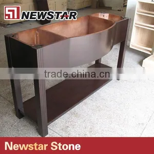 Newstar Solid Wood Factory Bathroom Vanity Cabinets thumbnail-4