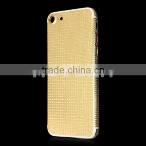 24K Gold Housing Full With Diamond for Iphone 7, Mobile Phone Housing Custom for Iphone 7 thumbnail-1