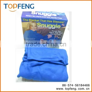 Snuggie Blanket With Sleeves/fleece Blanket With Sleeves/baby Snuggie Blanket thumbnail-1