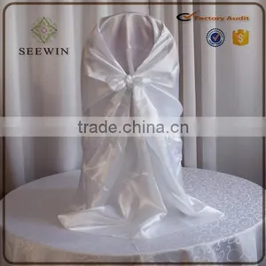Home Textile Colorful Satin Wrinkled Chair Cover thumbnail-2