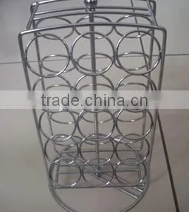 Hangzhou New Hot Metal Mesh 18K- Cup Capacity Coffee Paper Cup Pod Holder Tea Cup Capsule Metal Holder thumbnail-6