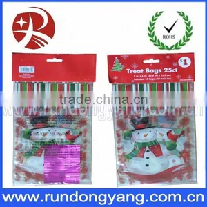 2015 Wholesale Colorful Printed pp Plastic Gift Bag for Christmas thumbnail-1