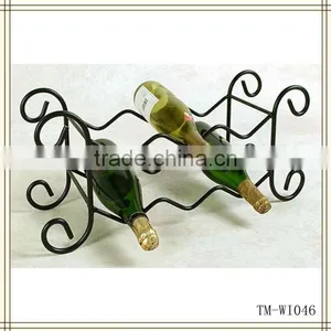 Metal Wine Bottle Shelf thumbnail-1