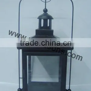 Cheap Personalized Hot Spinning Silver Metal Candle Holder Lantern thumbnail-2