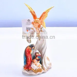 Cheap Religious Decorative Holy Family Christmas Nativity Set thumbnail-4