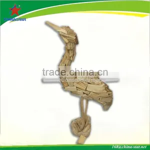 Carved Wood Animal Bird Decoration thumbnail-1