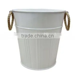 New Asbury Metal Wastebasket in Colorful , Metal Trash Can, Garbage Steel Waste Bin thumbnail-4