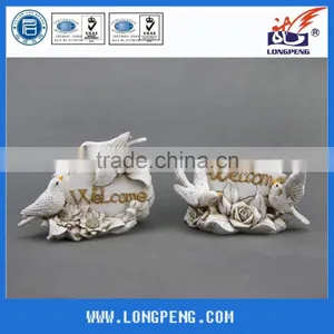 Hight Quality Welcome Polyresin Bird Garden Decoration thumbnail-2