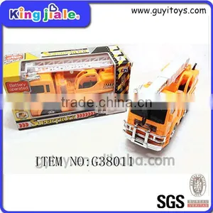 Kids Plastic Fire Engine Car Toys thumbnail-1