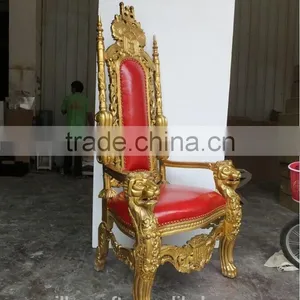 Wedding Stage Bride and Groom King and Queen Chairs thumbnail-5