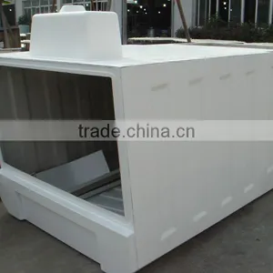 Fiberglass Hand Lay Process Gel Coat Finish GRP Container FRP thumbnail-2