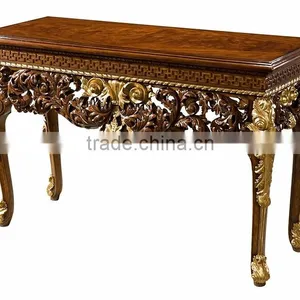Highly Refine Regency English Victorian Designed Solid Wood Veneer Bureau Plat Office Writing Table BF12-05274f thumbnail-6