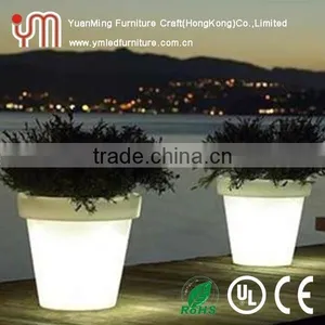 Plastic Led Flower Pots Llight Up Pots Lighting Pot thumbnail-4