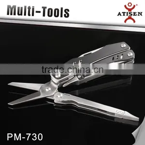 Unique Design Outdoor Camping Multi Functional Tools Folding Pliers Knife 6 In 1 thumbnail-2