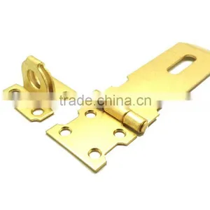 Regular Hasps and Staple, Garage Door Steel Padlock Clasp Hasp and Staple 3-1/2" thumbnail-2