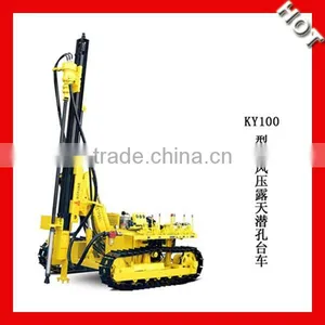 Always Hot Sold in Africa Granite Crawler Drill Rig KY100 for Blast Hole Boring thumbnail-1