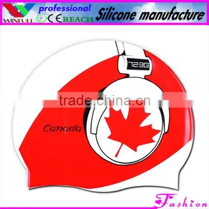 Flag Silicone Swimming Cap,silicone Swimming Caps thumbnail-1