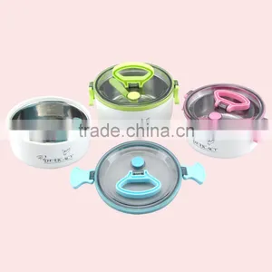 1200ML Double Layers Stainless Steel Lunch Box With Handle thumbnail-5