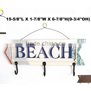 Wooden Lead Summer Fashionable Crafts Beach Signs With Sayings thumbnail-1