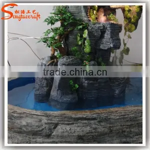 Factory Rockery Mountain Indoor and Outdoor Resin Rockery Waterfall thumbnail-6