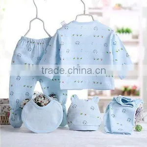 2017 Customized Service 100% Cotton Lovely Baby Clothing Set Designs thumbnail-1