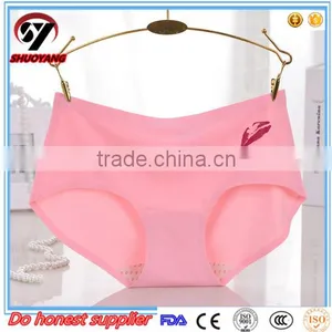 Nano Silver Ions Sterilization Underwear One Piece Ice Silk Quick-drying Antibacterial Women's Panties thumbnail-2