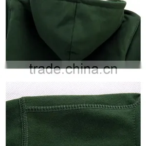 Fashion Man Custom Blank Zip up Hoodies Cheap thumbnail-2