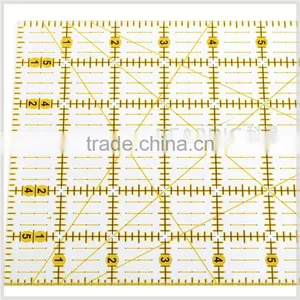 24"*6" Acrylic High Quality Transplant Rigid Inch Patchwork Ruler for Fashion Design#KPR2406 thumbnail-5