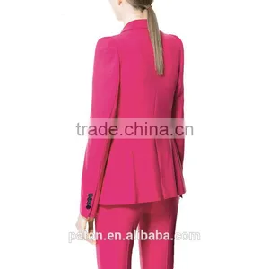 Guangzhou Factory Woman Jackets Apparel For Ladies Formal Blazer OEM thumbnail-3