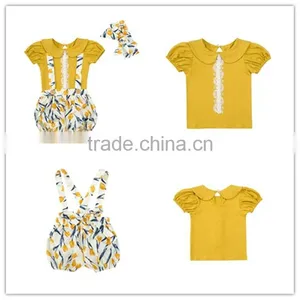 New Born Baby Clothing,sweet Style Baby Suspendex,shirt and Headband. thumbnail-1