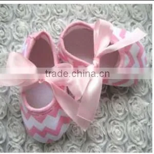 China Product and Low Price Wholesale Soft Chevron Soft Shoes for 0-15months Baby Kids for Summer and Spring thumbnail-3