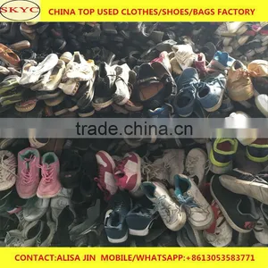 Dongguan Second Hand Shoes Factory Supply Africa Buyers Stock Sorted High Quality Hot Sale Used Shoes for Children Adults thumbnail-1