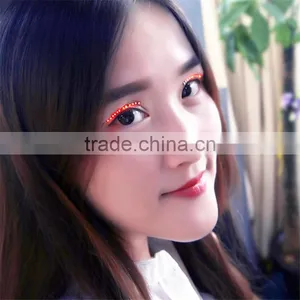 LED False Eyelashes Lamp Multi Color LED Light With Sound Control thumbnail-3