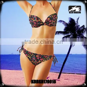 Custom Design Molded Cup Bathing Suit Chinese Style Bikini Swimwear thumbnail-1