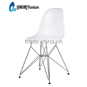 LS-4001A Modern Dining Room Furniture Cheap ABS Plastic Chair Replica Eiffel Chair thumbnail-3
