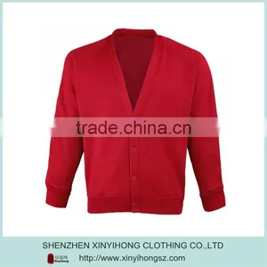 Promorion Fahsion Design Red Color V Neck Soft Knitwaer For Men thumbnail-1